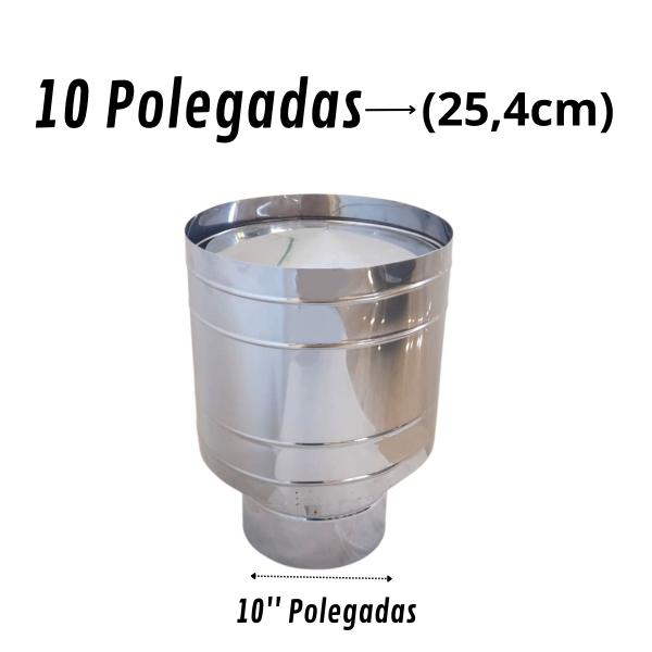CHAPEU CANHAO INOX 430 10