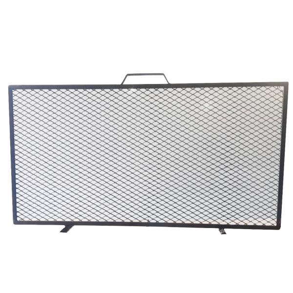 TELA LAREIRA FIXA GRANDE 77X40 OURO ENVELHECIDO 77x40,5