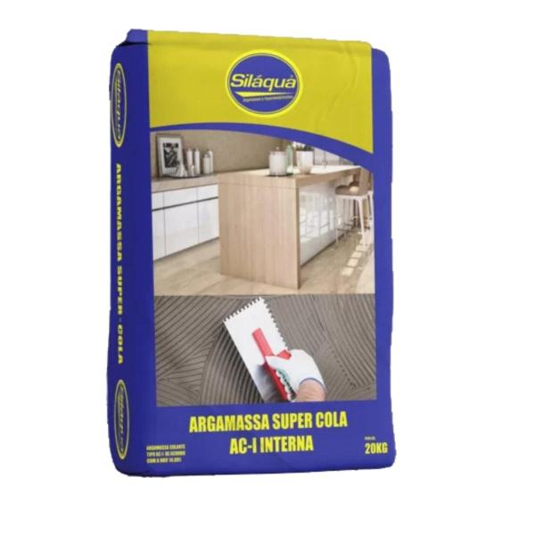 ARGAMASSA AC1 SILAQUA CINZA 20 KG