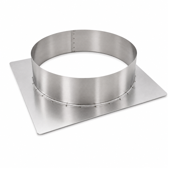 ADAPTADOR INOX 304 PARA TUBO 8 28,5x28,5