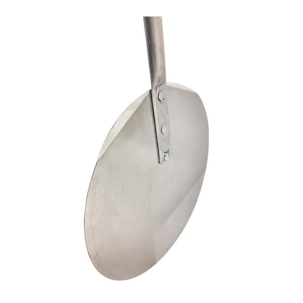 PA DE PIZZA CABO ALUMINIO LONGO 40 X 176 INOX E ALUMINIO 40x176