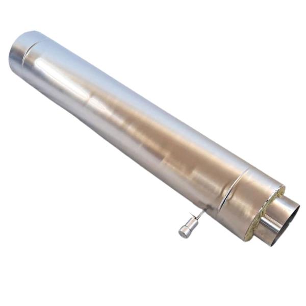 REGISTRO DAMPER INOX 304 REVESTIDO COM LA ROCHA 5/7 5/7