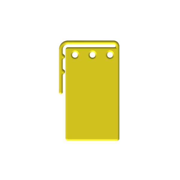 ETIQUETAS IDENTIFICACAO FERRAGENS AMARELA 50UN AMARELO 50 UN