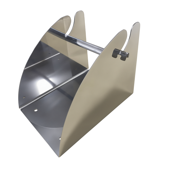 SUPORTE ETIQUETA INOX MEDIO 13x12x17