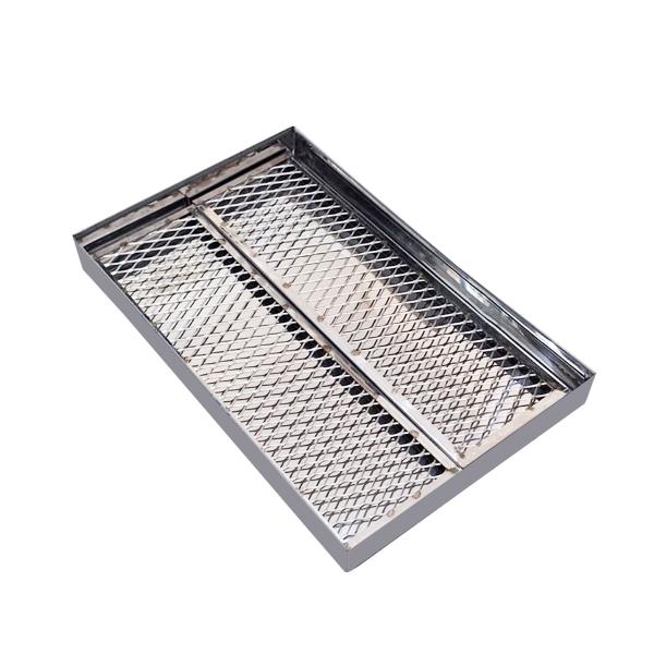 KIT ESCORREDOR DE PASTEL M - 2UN INOX