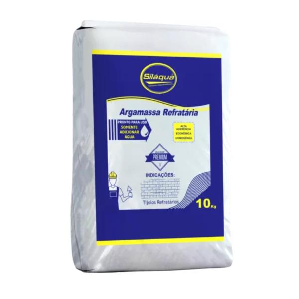 ARGAMASSA REFRATARIA SILAQUA CINZA 10kg