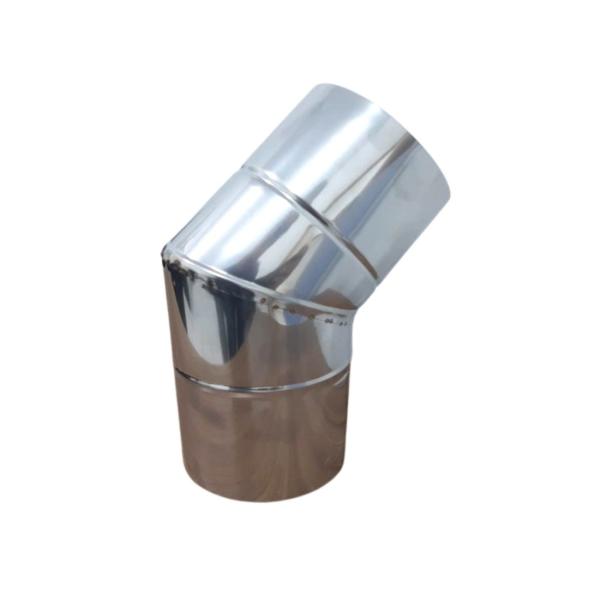 CURVA 45 INOX 430 10 10