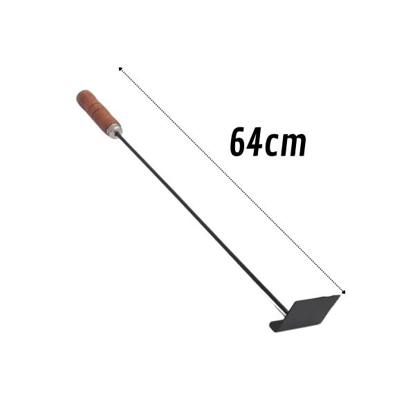 RASTELO LAREIRA CABO MADEIRA PRETO 0