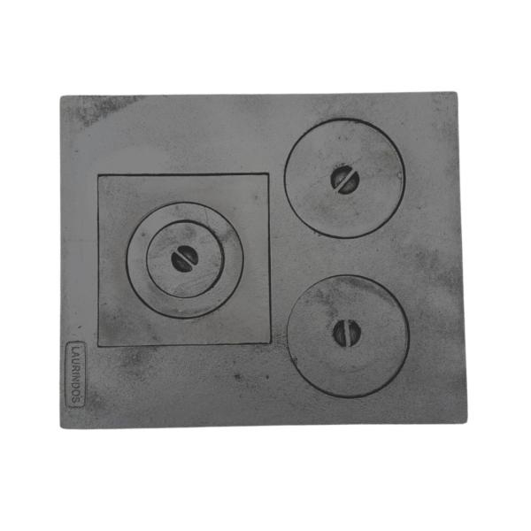 CHAPA FERRO FUNDIDO 59 x 49 PRETO