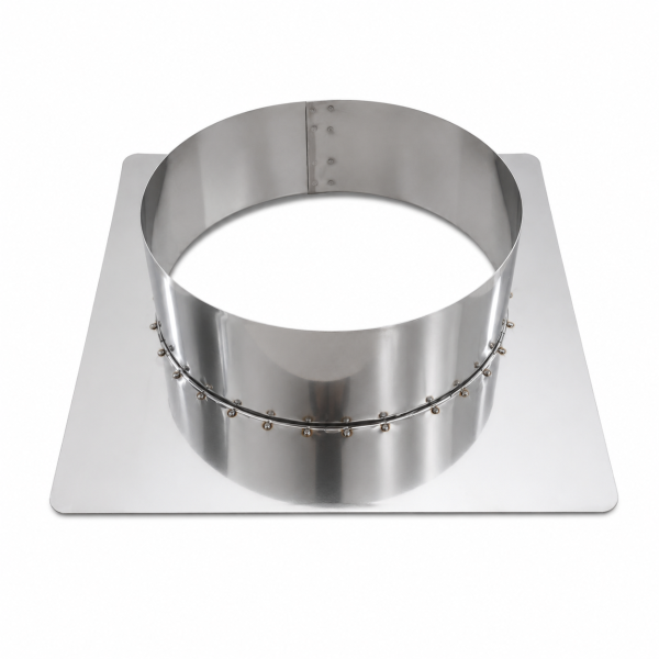 ADAPTADOR INOX 430 PARA TUBO 9 30x30