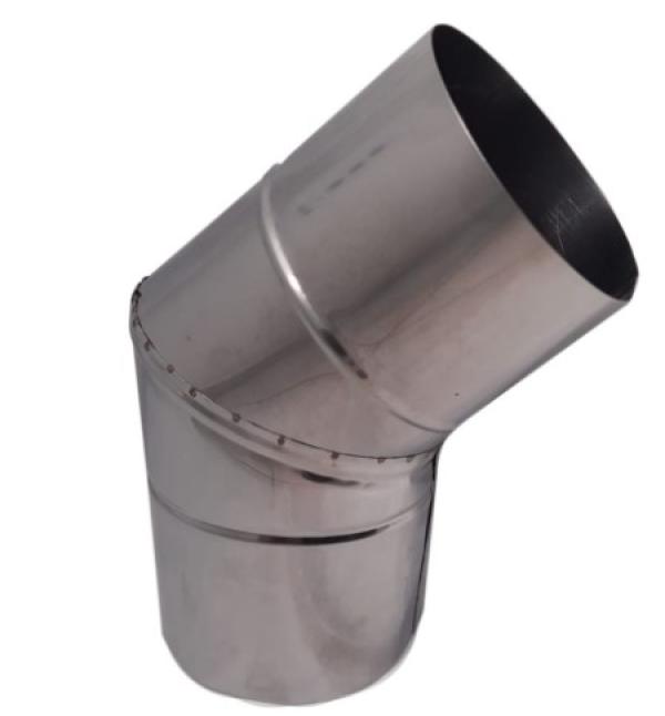 CURVA 45 INOX 304 12