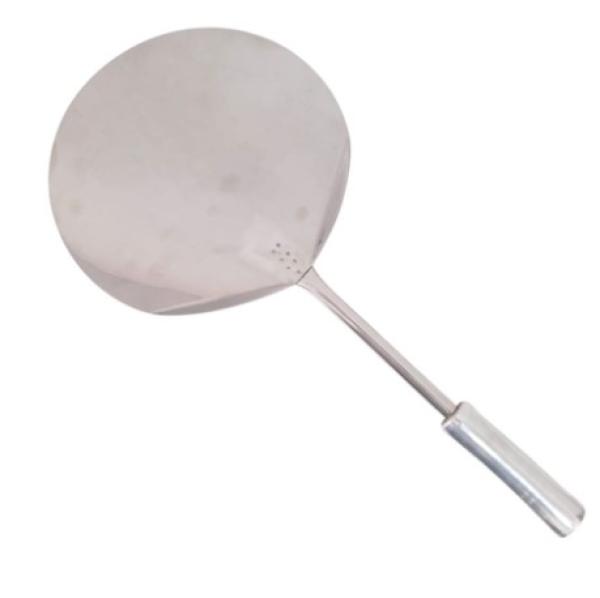 PA DE PIZZA INOX CABO CURTO 30 30 CM