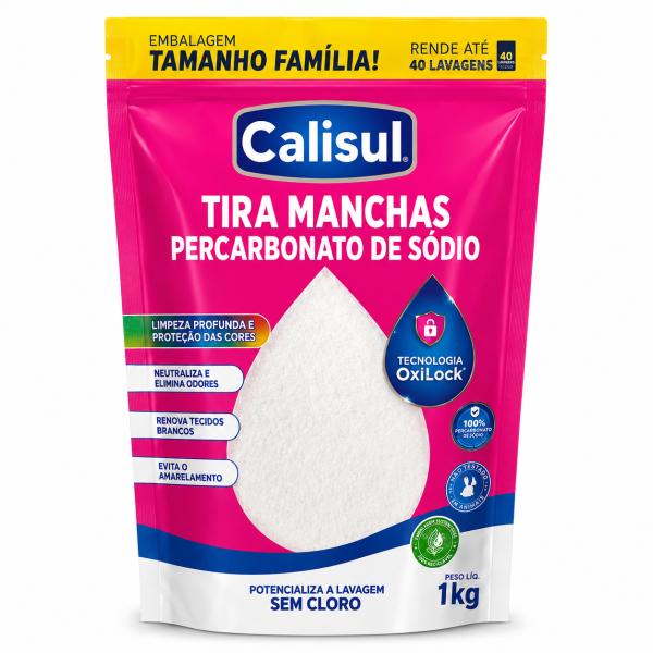 TIRA MANCHAS PERCABONATO DE SODIO 1KG BRANCO
