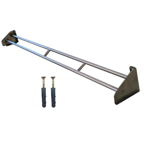 SUPORTE PRADO SUSPENSO 60 CM INOX