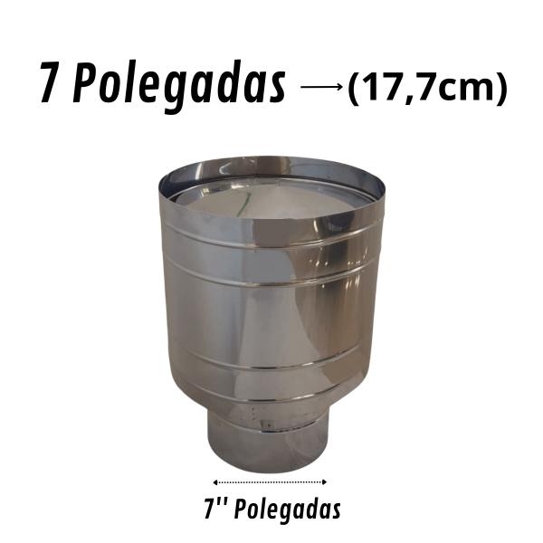 CHAPEU CANHAO INOX 304 7 7